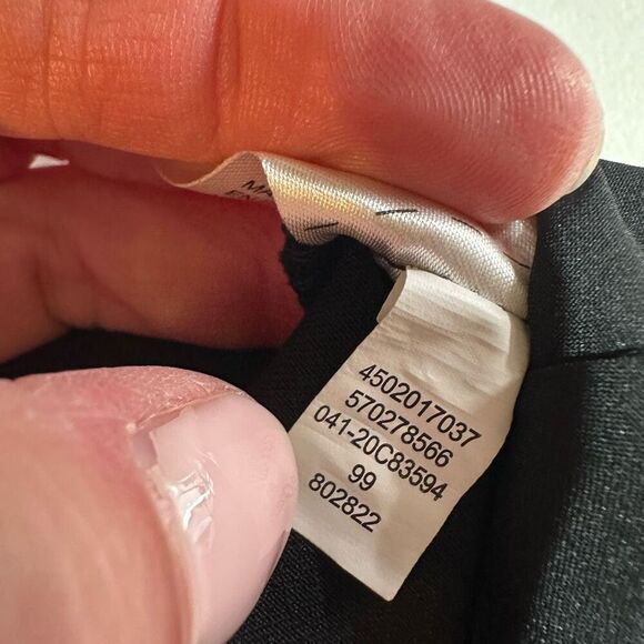 Chico's Flat Front Black Bermuda Utility Shorts Size 18 Size 3 Size XL Trouser - Picture 5 of 9